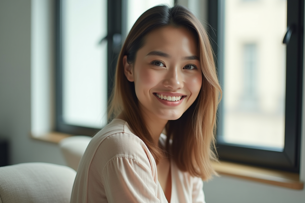 Mise en valeur d’un visage rectangulaire : techniques et astuces de coiffure et maquillage