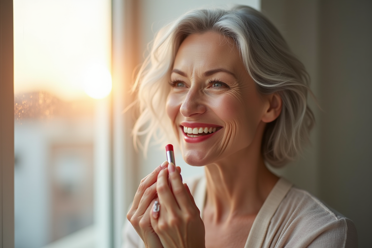 Rouge à lèvres idéal pour les femmes de plus de 60 ans