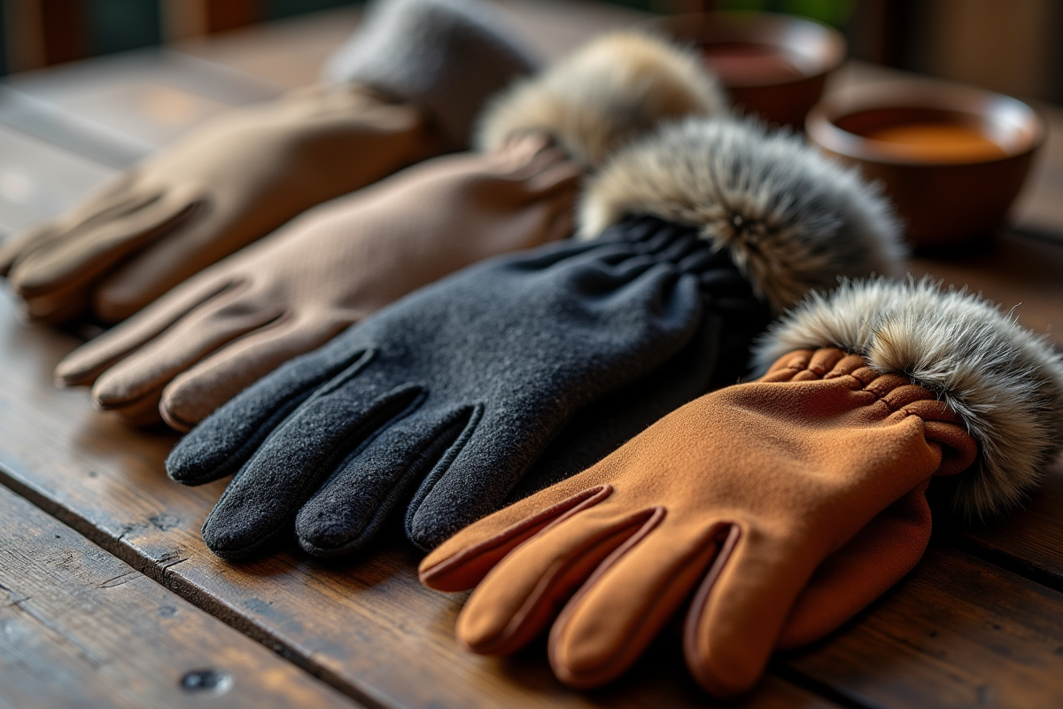 Matières les plus chaudes pour gants : sélection et caractéristiques
