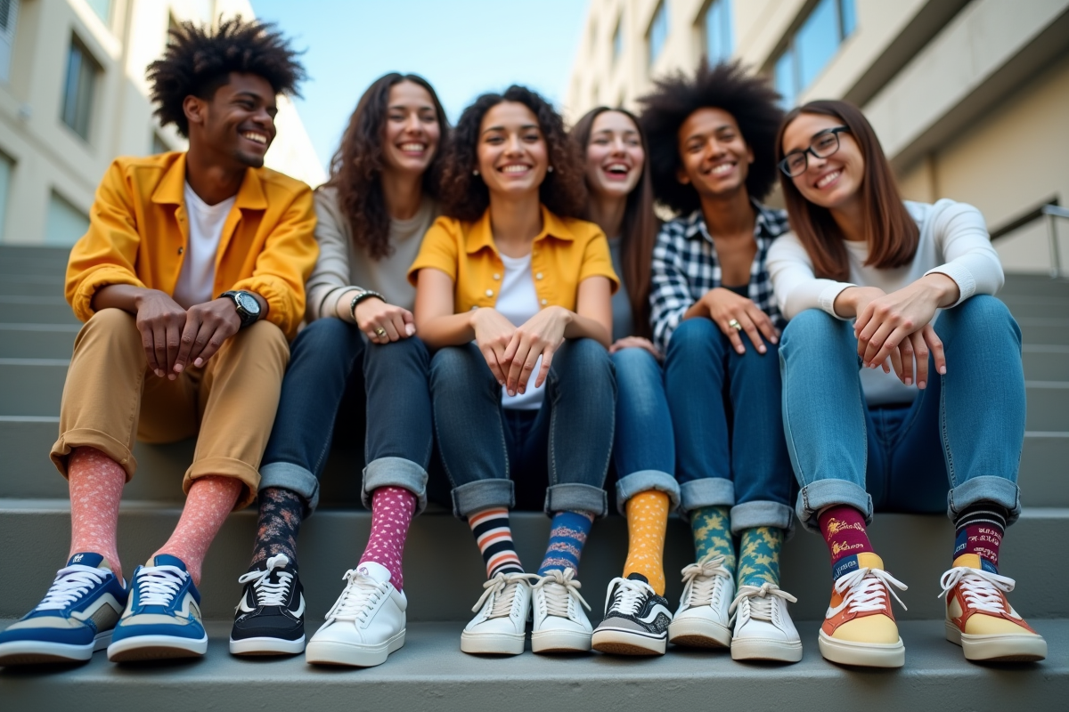 Tendances actuelles des chaussettes : styles et types à la mode