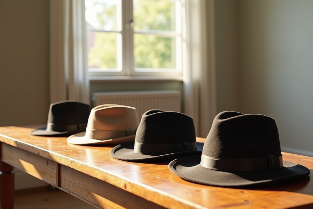 Différents noms de chapeau et leurs particularités